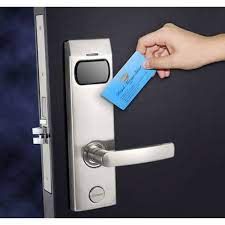 Once it's fully inserted, hold the. Aluminium Key Card Door Lock Vmsys It Solutions Private Limited Id 19872885591