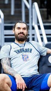 Pin By Terry House On Steven Adams Oklahoma City Thunder Thunder Basketball Okc Thunder