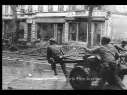 Historic Archival Stock Footage Wwii Americans Take Aachen Youtube
