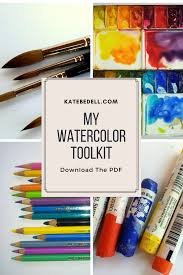 Not all of them are needed but they're nice to have. My Complete Go To Materials List For Painting Contemporary Watercolours Download The Acrylic Painting Techniques Painting Techniques Contemporary Watercolor