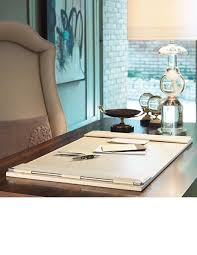 Are you looking for desk accessories? Desk Accessories Luxury Designer Executive Ivory Leather Desk Pad So Beautiful Inspire Your Friends An Luxury Office Furniture Luxury Home Decor Luxury Desk