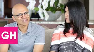 Like most young indian engineers, nadella left for the united. Satya Nadella And Anu Nadella Open Up About Their Family Gh Youtube