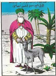 الشيخ أحمد التيجاني بين الكرامات و الخرافات هذه صور كانت تعلق على جدران الغرف وفي المساجد ويتم التزيين بها دون شبهة مذهبية iconography art drawings