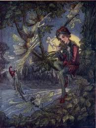 Peter Pan Fairytale Art Vintage Wall Art Fairytale Illustration