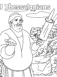 1 thessalonians bible book coloring page. 1 Thessalonians Books Of The Bible Coloring Kids Coloring Activity Kids Answers