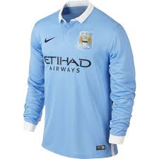 Drop us a line below, and check out the kit overview for more. Nike Manchester City Home Long Sleeve Stadium Jersey 15 16 Long Sleeve Tshirt Men Soccer Outfits Long Sleeve