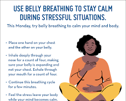 Image of Belly breathing exercise