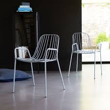 Fauteuil De Sejour En Metal Gris Meubles Pour Le Living Tikamoon Chaise Metal Chaise De Sejour Mobilier De Salon