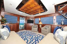 Boat decorating ideas room addition. Ocean Alexander 68 Main Salon Custom Yacht Interior Design Destry Darr Designs Yacht Interior Decor Yacht Interior Design Boat Interior Design