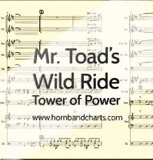 mr toads wild ride horn chart pdf horn band charts