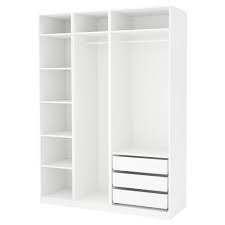 Pax Armoire Penderie Blanc 175x58x236cm Site Web Officiel Ikea Armoire Penderie Penderie Ikea Armoire Penderie