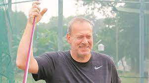 He is the only athlete to throw a javelin 100 metres or more, with his world record of 104.80 m (. Uwe Hohn Journey Begins In India Javelin Throw Magazine Online