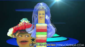Annoying Orange Lady Pasta Reversed Youtube