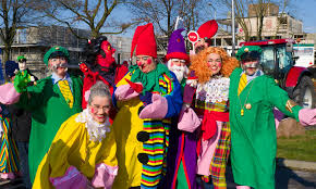 Den bosch dresses in red, white and yellow and is 'renamed' oeteldonk during carnival, which features big parades on the three days before shrove. Carnival Celebrations In The Netherlands