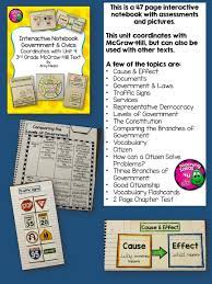 Government And Civics Interactive Notebook North America Interactive Notebooks Interactive Notebooks Social Studies Social Studies Education