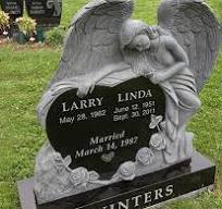 Angel Monuments- Granite Angel Monuments for Cemetery Grave