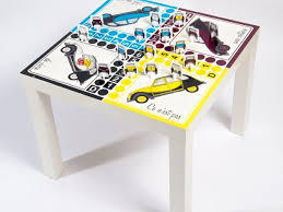 Jouer au jeu voiture pour petit : Jeu Des Petits Chevaux Vw Coccinelles Lechat Impressions