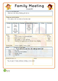 Key to building a connected , positive family culture, family meetings can address everything from celebrating accomplishments and distributing chores to facing stressful or. Sample Family Meeting Agenda Template Printable Pdf Download