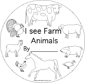 These no prep farm printables are such a fun and silly i spy printables and farm coloring pages. Farm And Farm Animals At Enchantedlearning Com