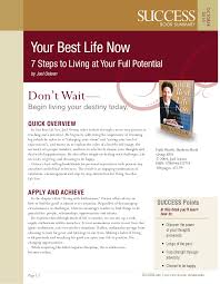 The book tells us a way of life through ove's eyes. Your Best Life Now Summarypdf