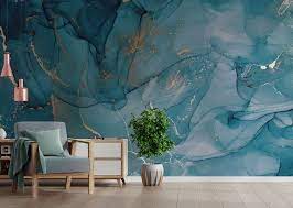 Marble Wallpaper With Gold Strip Peel And Stick Wallpaper Etsy In 2021 Gold Wallpaper Blue Marble Wallpaper Marble Wallpaper