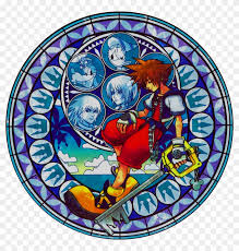 Top 25 free printable kingdom hearts coloring pages online heart. 1093 X 1093 8 Sora Kingdom Hearts Stained Glass Free Transparent Png Clipart Images Download