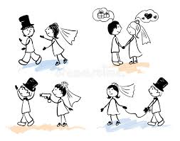 Vor einer geplanten hochzeit gibt es vieles zu. Hochzeit Lustige Stock Illustrationen Vektoren Kliparts 24 021 Stock Illustrationen