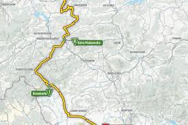 Już 9 sierpnia rusza kolejna, 78. Tour De Pologne 2020 Trasa 5 Etapu Zakopane Krakow 9 Sierpnia Mapa Trasa Super Express