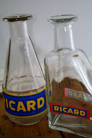 A Collection Of Vintage French Ricard Water Carafes On Etsy 56 87 Ricard French Vintage Water Carafe