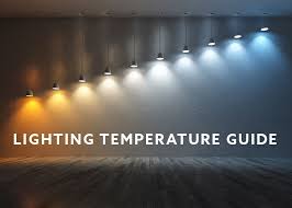Lighting Temperature Guide Color Temperature Scale Light Colors Warm Light