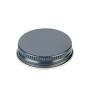 matte black Aluminium Shell Disc Top Cap from www.bottlestore.com