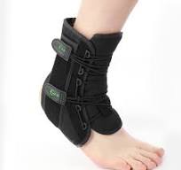 Amazon.com: HKJD Lace Up Ankle Brace - Adjustable Ankle ...