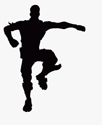 Fortnite Dance Black And White Hd Png Download Is Free Transparent Png Image To Explore More Similar Hd Image On Pn Dance Silhouette Fortnite Black And White