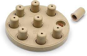 Outward hound puzzle level 1. Pet Supplies Nina Ottosson By Outward Hound Dog Smart Tan Composite Interactive Treat Puzzle Dog Toy Amazon Com