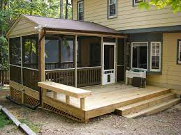 Before And After Photos Of Screen Porch In Chesterfield Va Deck Designs Backyard Screened Porch Porch Design