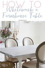 I can't seem to find that link. Whitewashing A Farmhouse Table In 30 Minutes Shabbyfufu Com