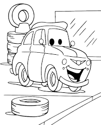 Luigi is mario's brother, in the video games of the mario series, created by nintendo. Printable Luigi Coloring Page Cars Topcoloringpages Net