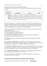 Curriculum Vitae Perfetto