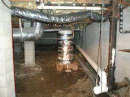 What did the inspectors report state? Standing Water Under House Olshan Foundation Repair