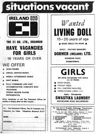 Old Adverts 51 Situations Vacant 1969 Work Music Situation How To Apply