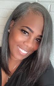 Embracing natural gray hair and confidence