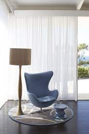 Nautical curtains beach house curtains jeffrey alan marks. Greg Natale Palm Beach House Mid Century 1900s Tulip Chair And Footstool Modernist Interior Curtains Living Room Sheers Curtains Living Room