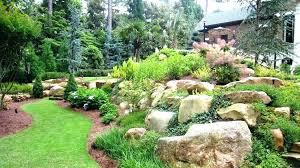 Landscape Berms And Mounds Landscaping Berm Ideas Decor Large Boulders Plants Berm Landscaping Berm Ideas Landscaping With Boulders Large Backyard Landscaping