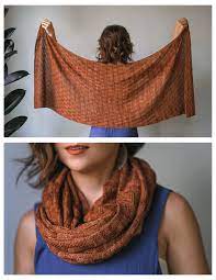 Easy Knit Shawl Or Scarf Pattern Just Knits And Purls Wandering Expression Fiber Arts A Positive Twist On Yarn Scarf Pattern Knitted Shawls Expression Fiber Arts