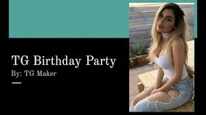 TG/TF Caption - Birthday Party - YouTube