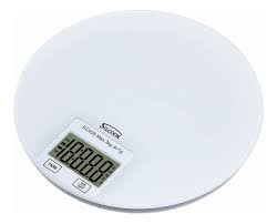 Smart weigh balanza digital de cocina multifuncional de acero inoxidable, plata. Balanza Digital Redonda De Vidrio Ec405 Silcook