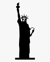 Statue of liberty, statue liberty png images download. Statue Of Liberty Statue Of Liberty Black Transparent Hd Png Download Kindpng