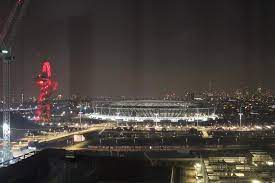 Ga naar excel exhibition centre om een evenement of wedstrijd bij te wonen en maak ook wat tijd vrij voor national. View From Our Room London Olympic Park At Night Picture Of Premier Inn London Stratford Hotel Tripadvisor