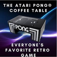 Pin By Table Pong Project On Atari Pong Coffee Table Classic Video Games Retro Gaming Atari