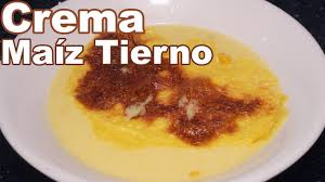 Receta con instrucciones en video: Crema De Maiz Tierno Receta Facil Recetas De Cocina Casera Youtube